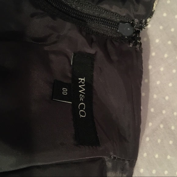 Wool blend houndstooth skirt - Picture 5 of 8